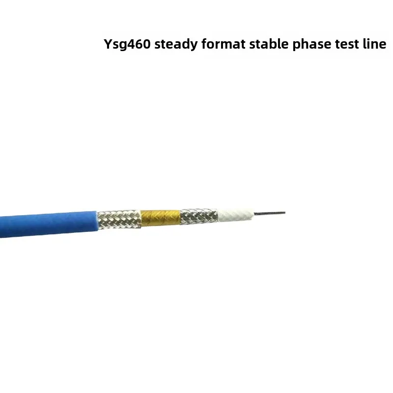 High-frequency and low-loss RF coaxial test cable YSG460 stable amplitude and phase stable line SFT142 line