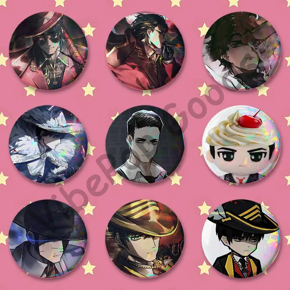 M-Meursault Badges Round Itabag Decoration IP Peripheral Products 58mm 44mm 32mm 75mm 25mm Mini