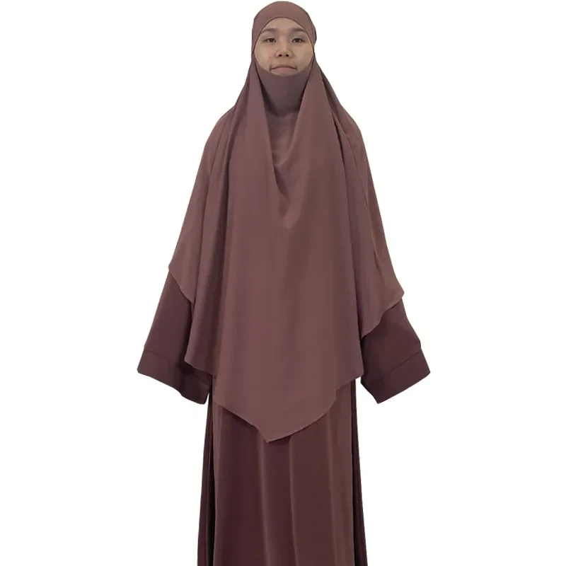 

Химар, мусульманское головное убранство для молитв на Ид и Рамадан, длинный платок, хиджаб, исламская одежда, никаб, бурка, арабское платье, абайя