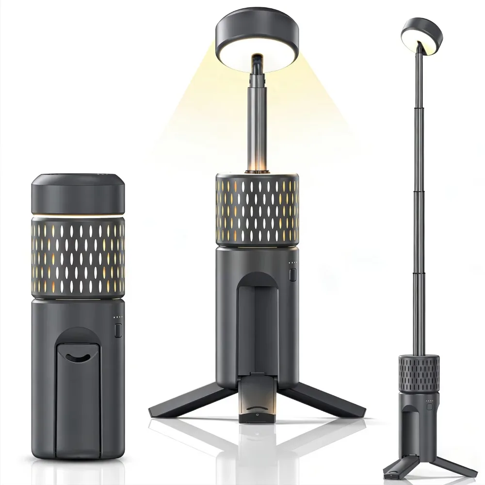 

Перезаряжаемый выдвижной светодиодный фонарь для кемпинга, водонепроницаемый IP54, яркий светильник для активного отдыха на природе