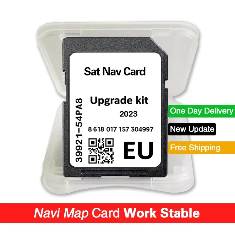 

for Suzuki Vitara Navigation 2023 Map SD Card Car Sat Nav Connect Naving GPS Card with Free Anti Fog Flim