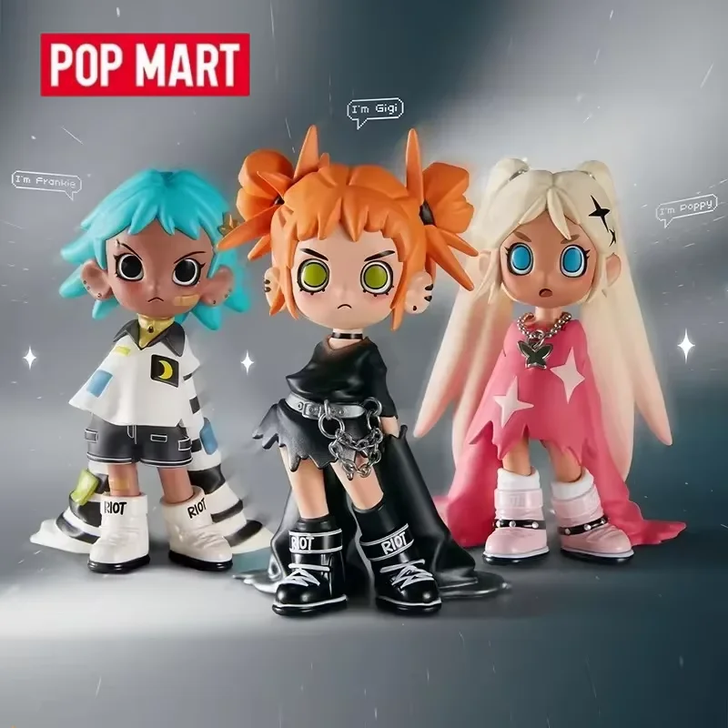 

POP MART Lil Peach Riot: Загрузка! Серия слепая коробка игрушки Kawaii аниме фигурка сюрприз натуральная загадочная коробка куклы подарок для девочек