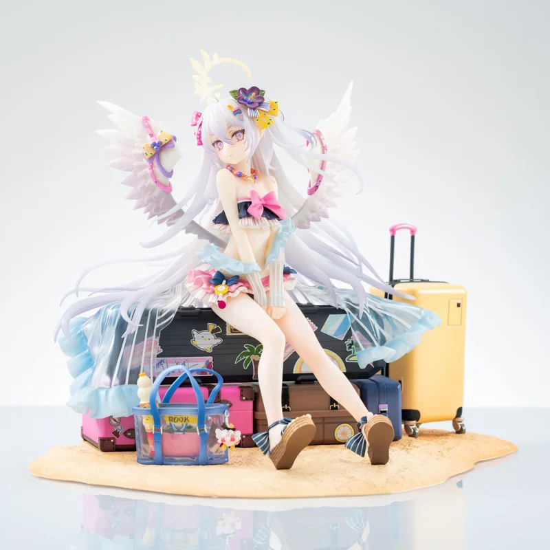 

Brand new Blue Archive Shirasu Azusa Swimsuit Figure PVC 19cm ProjectMX Anime Toy Collectible Display Gift ELE Official In Stock