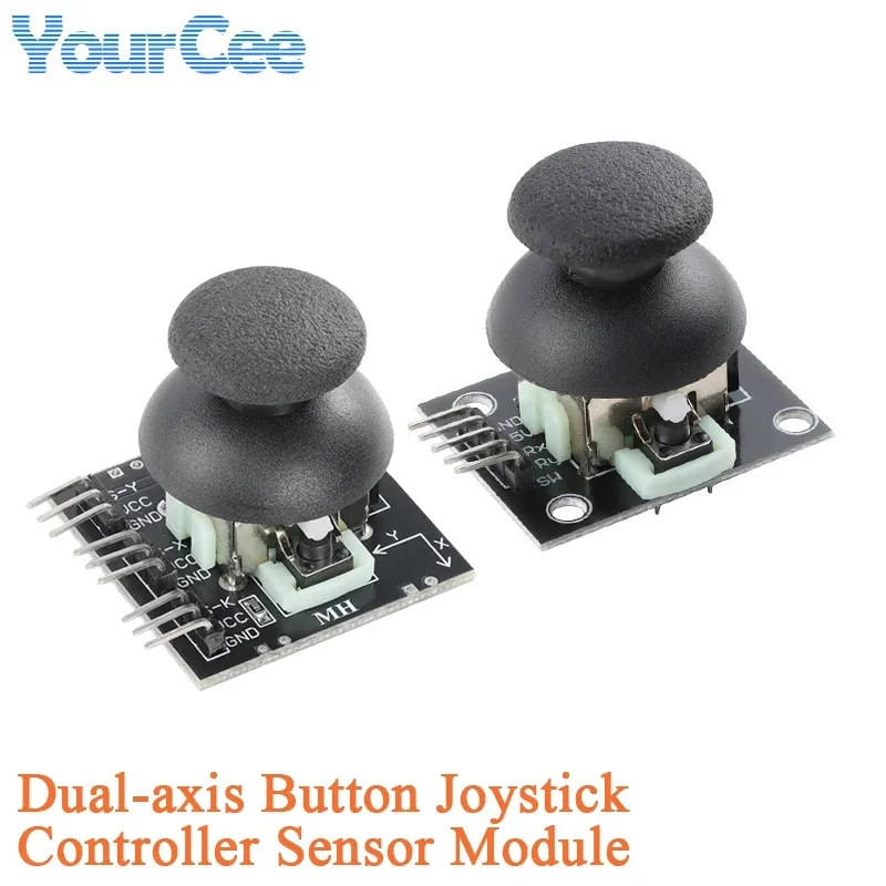 5PCS/1PC Dual-Axis XY Button Joystick 5Pin 9Pin Game Joystick Controller Sensor Module Joystick DIY Electronic Building Block
