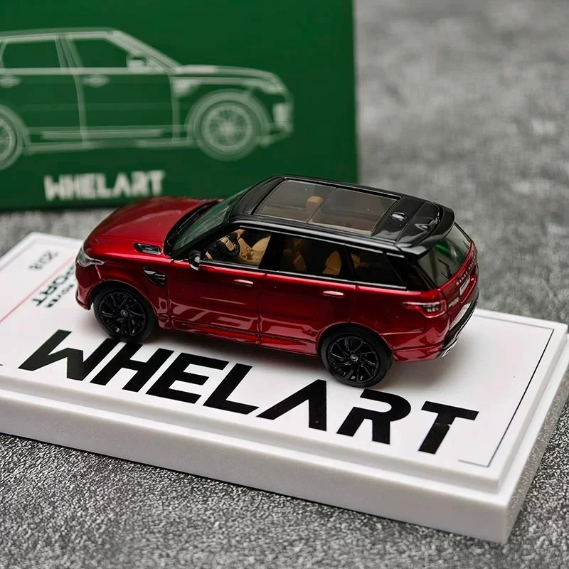 WHELART Modello in lega di veicoli fuoristrada classici Discovery 4 in scala 1:64