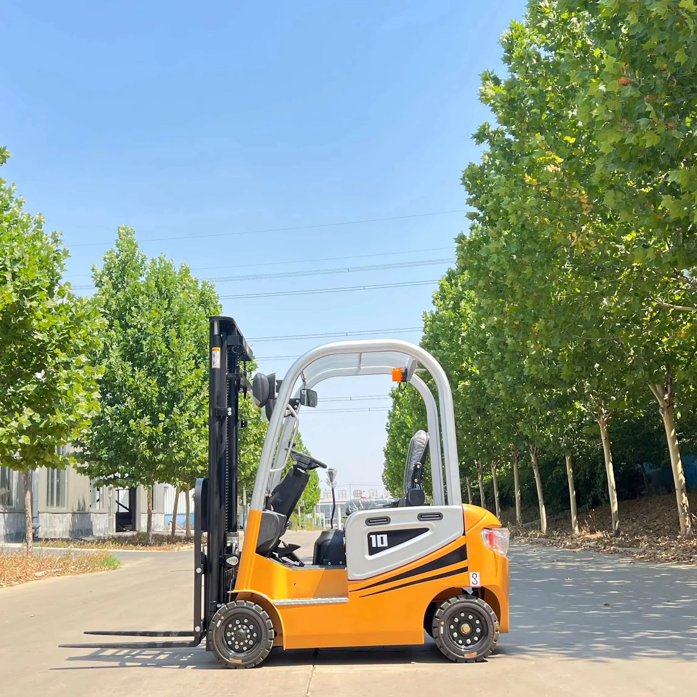 Lightweight Electric Forklift 1 Ton - Portable For Small Workshop & Retail Delivery Mini Electric Forklift