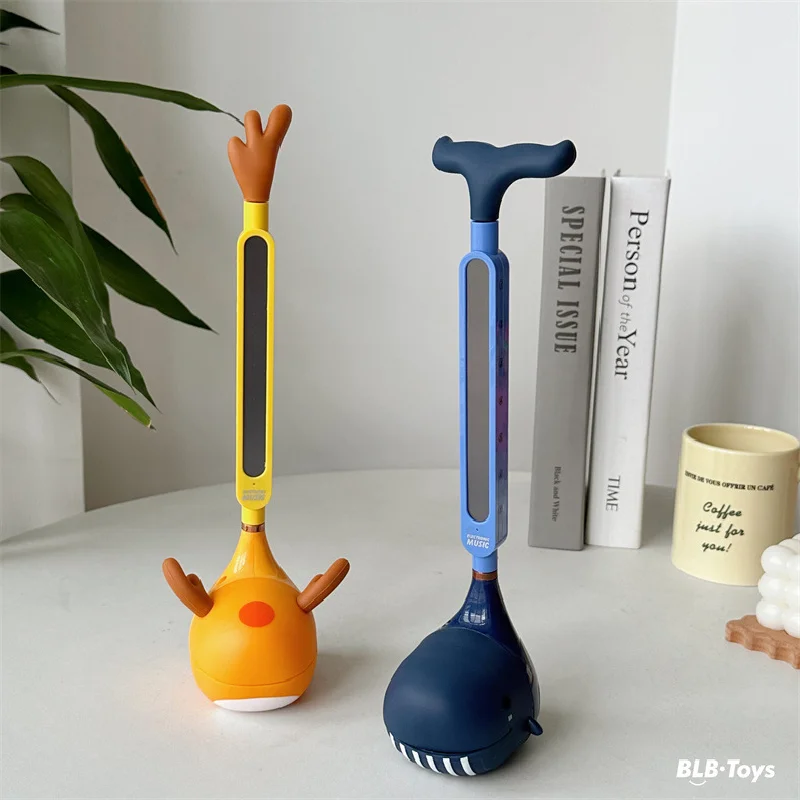 Cross-border Explosions Electric Guitar Erhu Children's Musical Instruments Tadpole Notes Creative Electronic Magic Sound Intern