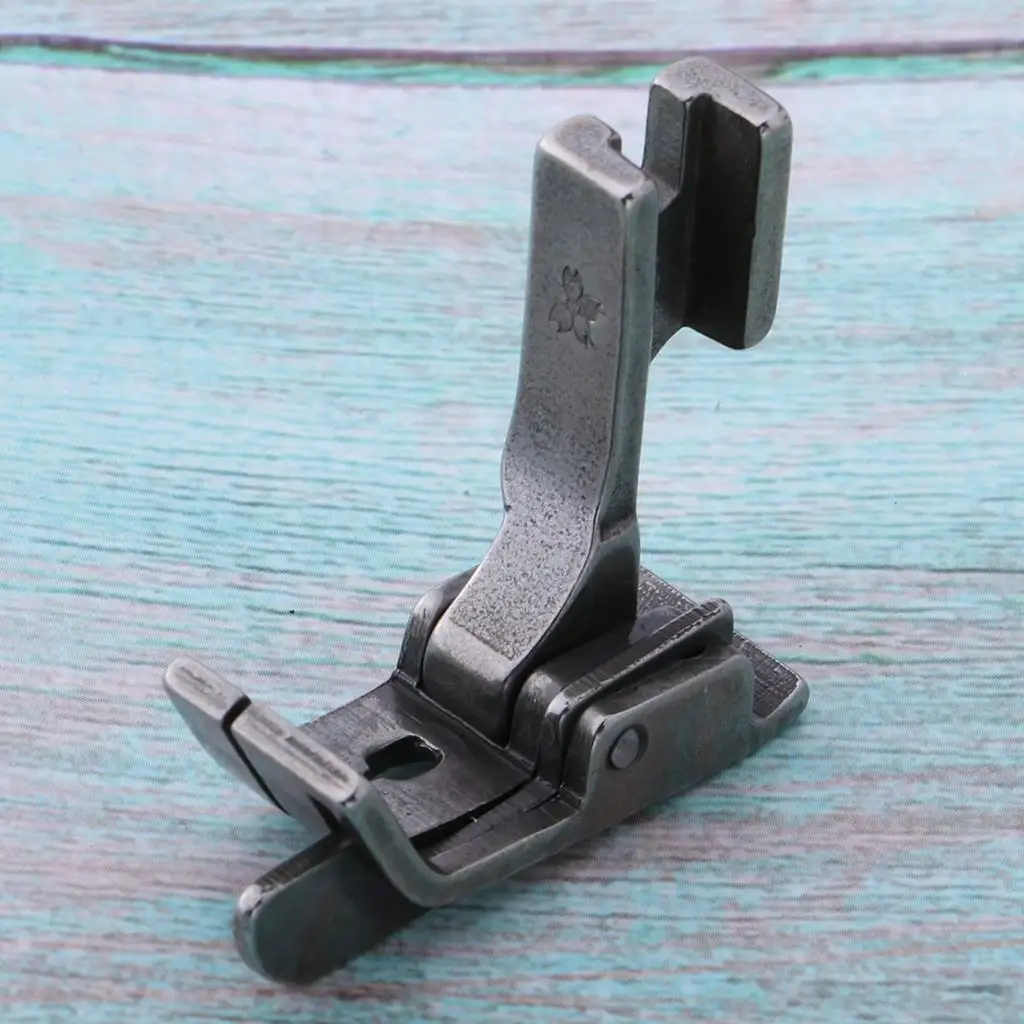 Steel Hinged Presser Foot Adjustable Size Sewing Machine Attachment for Industrial Single Needle