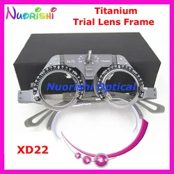 XD22 New Titanium Optical Optometry Ophthalmic Trial Lens Frame Light Weight 52g Onlly