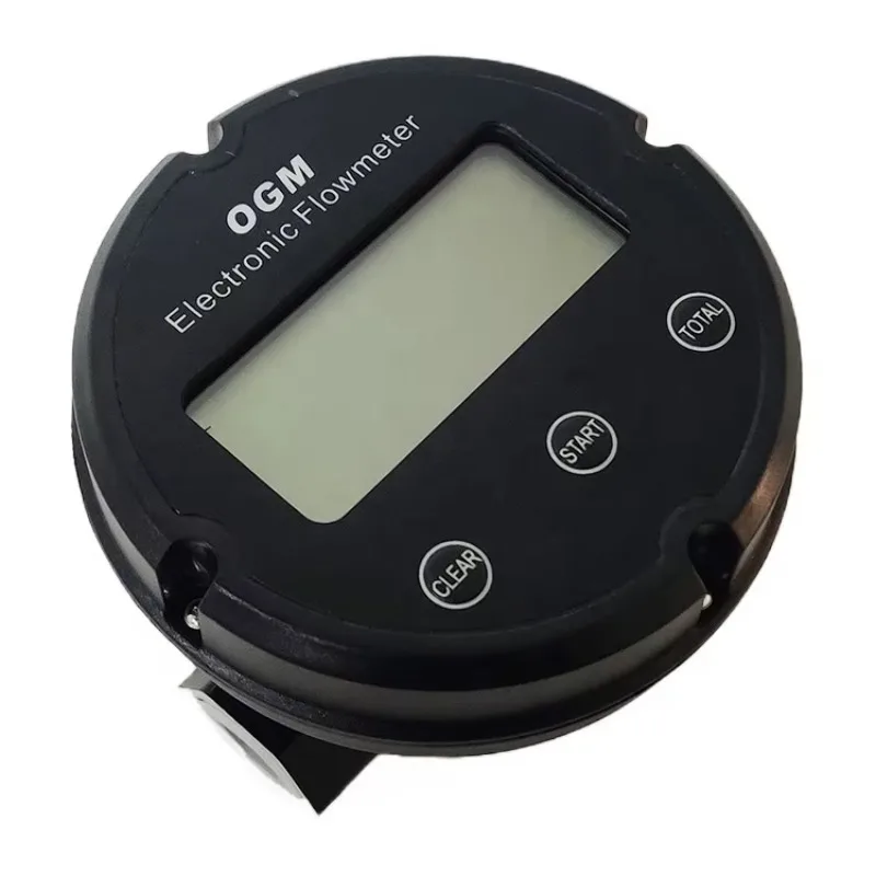 1 Inch High Accuracy Electric Digital Fuel Flow Meter OEM Supported Oval Gear OGM for Oil  Diesel