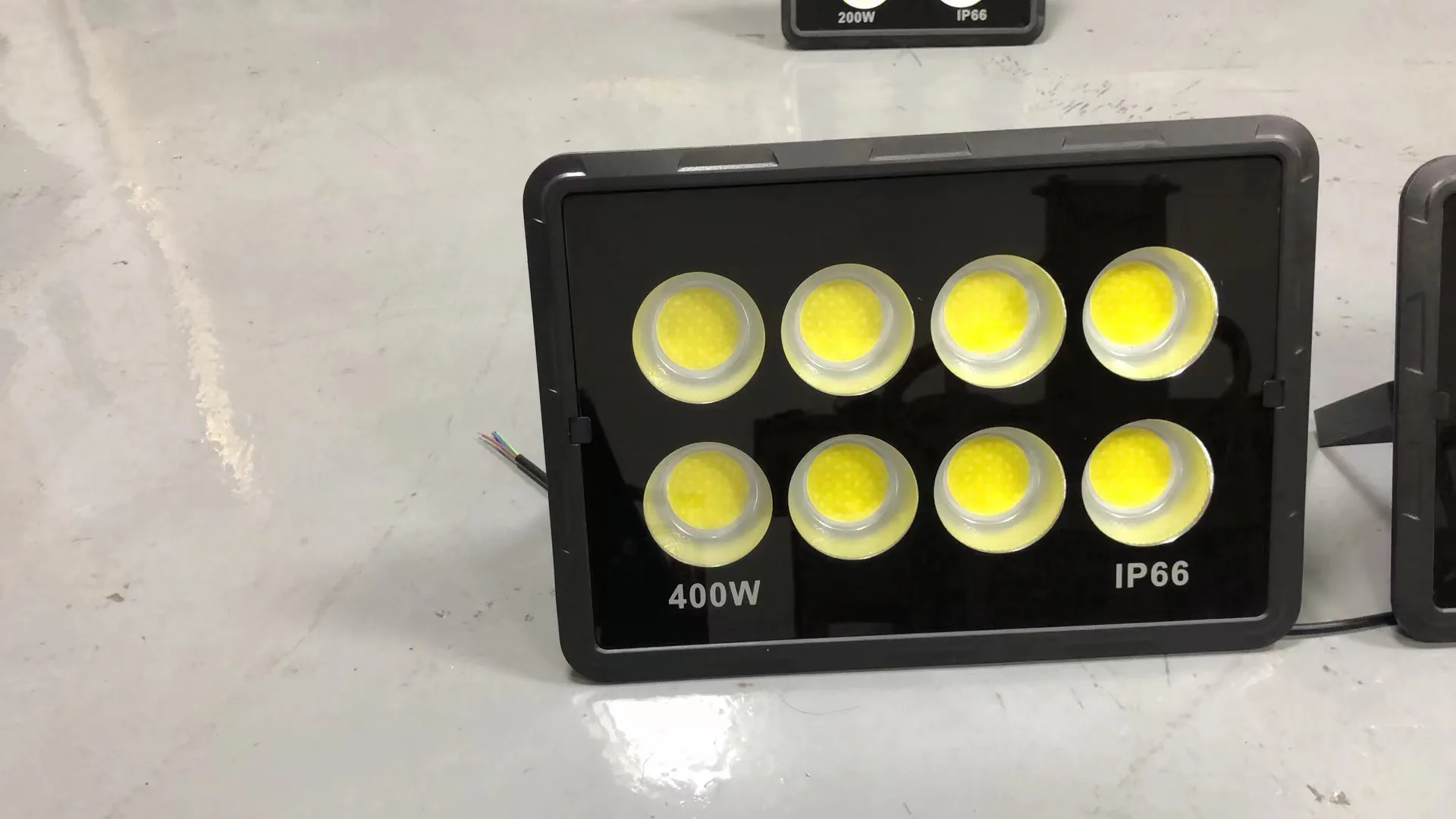 High-Power LED Flood Light 100W 200W 300W 400W 500W 600W Projection Lamp for Outdoor Advertising Lighting AC220V