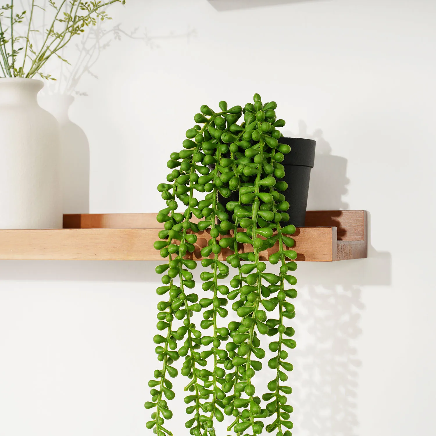 Artificial Plants Vine Hanging Ivy Fern Grass Fake Greenery Plant for Outdoor Green Leaves Garland Wall  Home Garden Decor