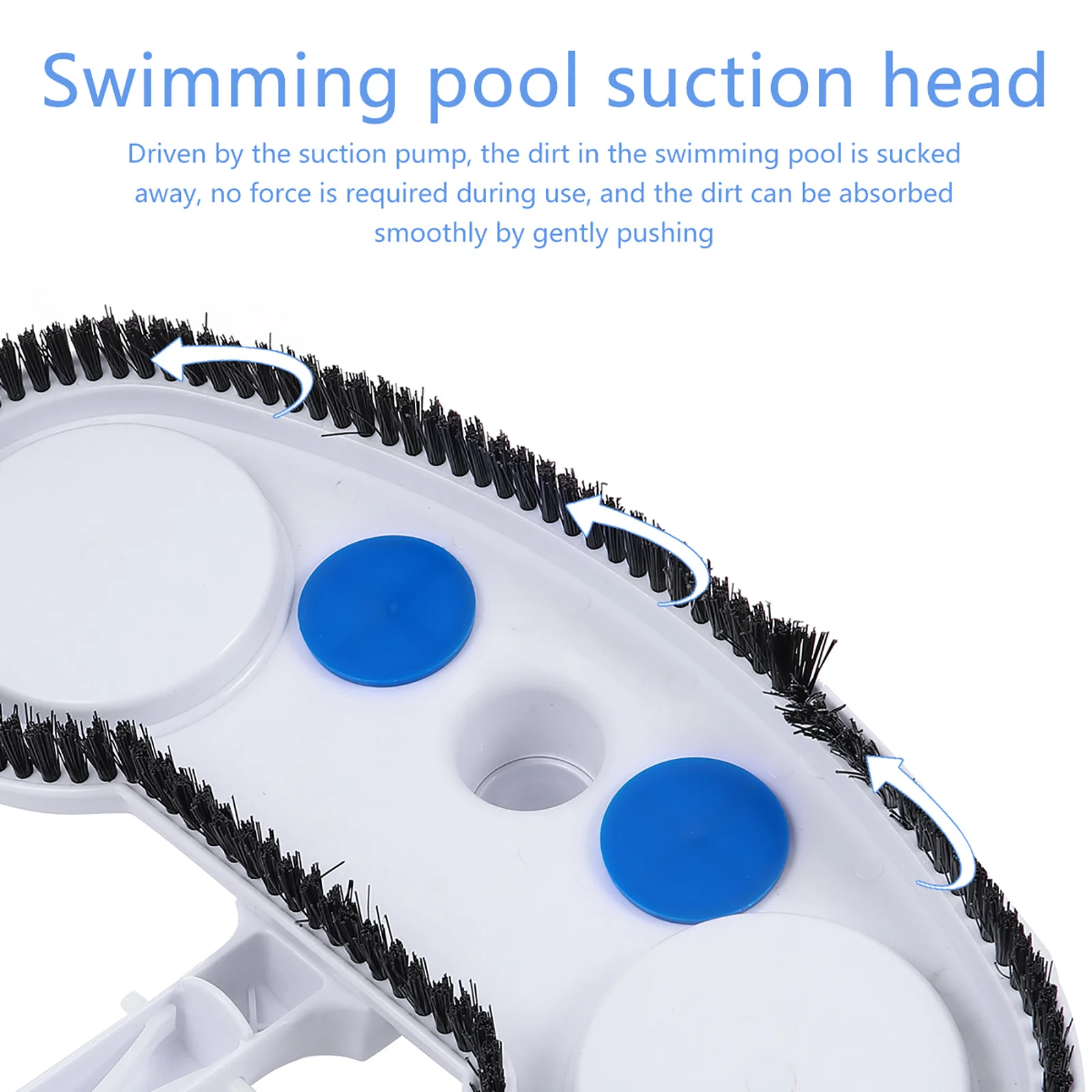 

1Pcs 13inch Swimming Pool Suction Head Durable Lightweight Practical Cleaning Supplies for Pools Swimming Pool Sucker