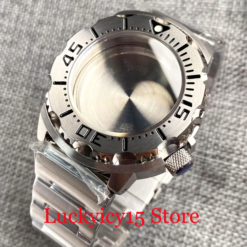 

42MM 200MM Waterproof Fit NH35A NH36A NH35 NH36 SKX Automatic Movement Watch For Men's 316L Stainless Steel Case AR Glass