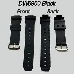 Rubber Watch Strap For G-Shock DW5600 DW6900 DW9052 GA110 Silicone Belt G Shock Bracelet Watchband Dw-5600 Dw-6900 DW-9052