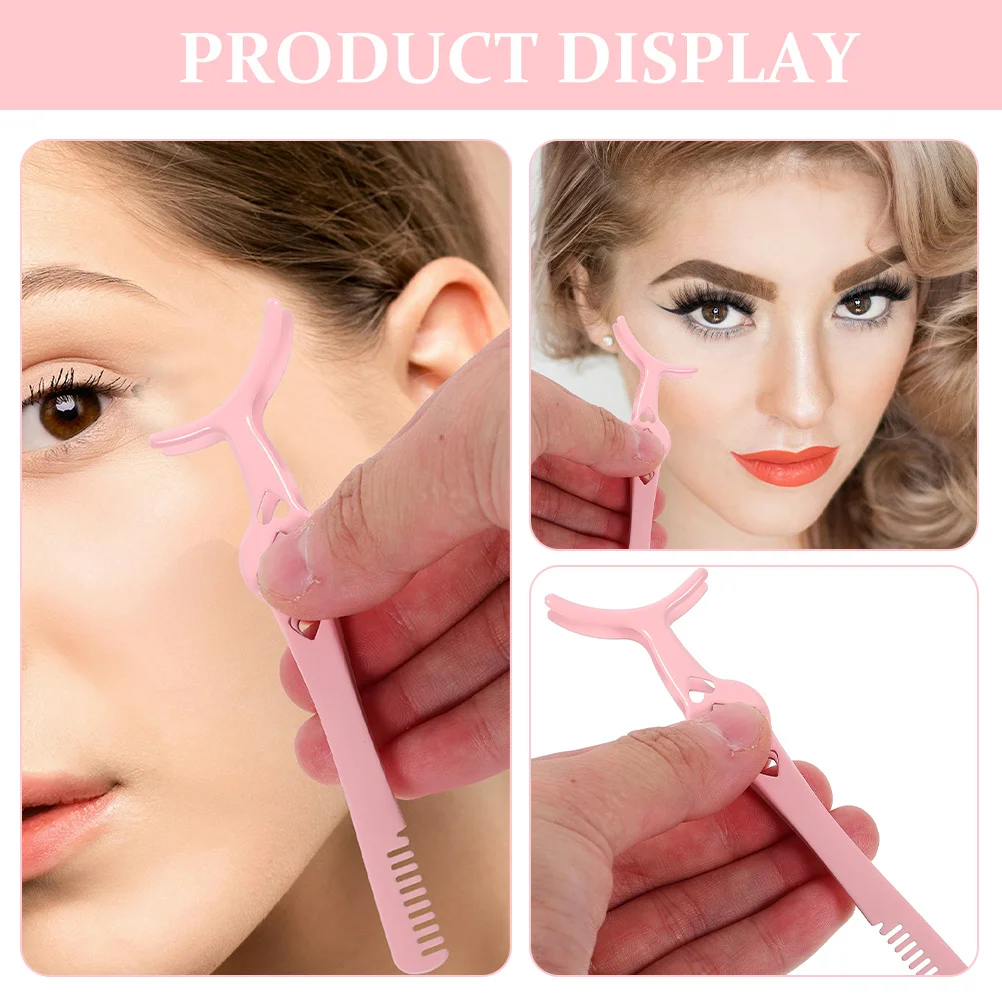 2 個ステンレス鋼まつげクランプピンセットまつげピンセットコーム付き多機能まつげアプリケーターツール美容ツール