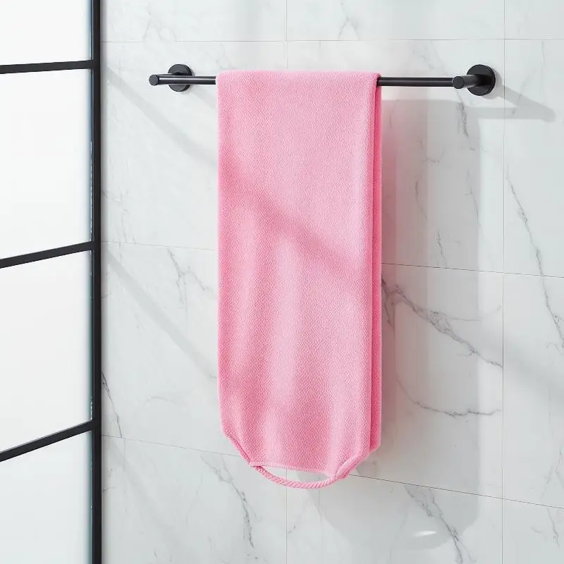 2pcs African Net Bath Body Exfoliating Long Net Double-Sided Shower Body Scrub Back Scrubber Skin Smoother Beauty Skin Bath Wash