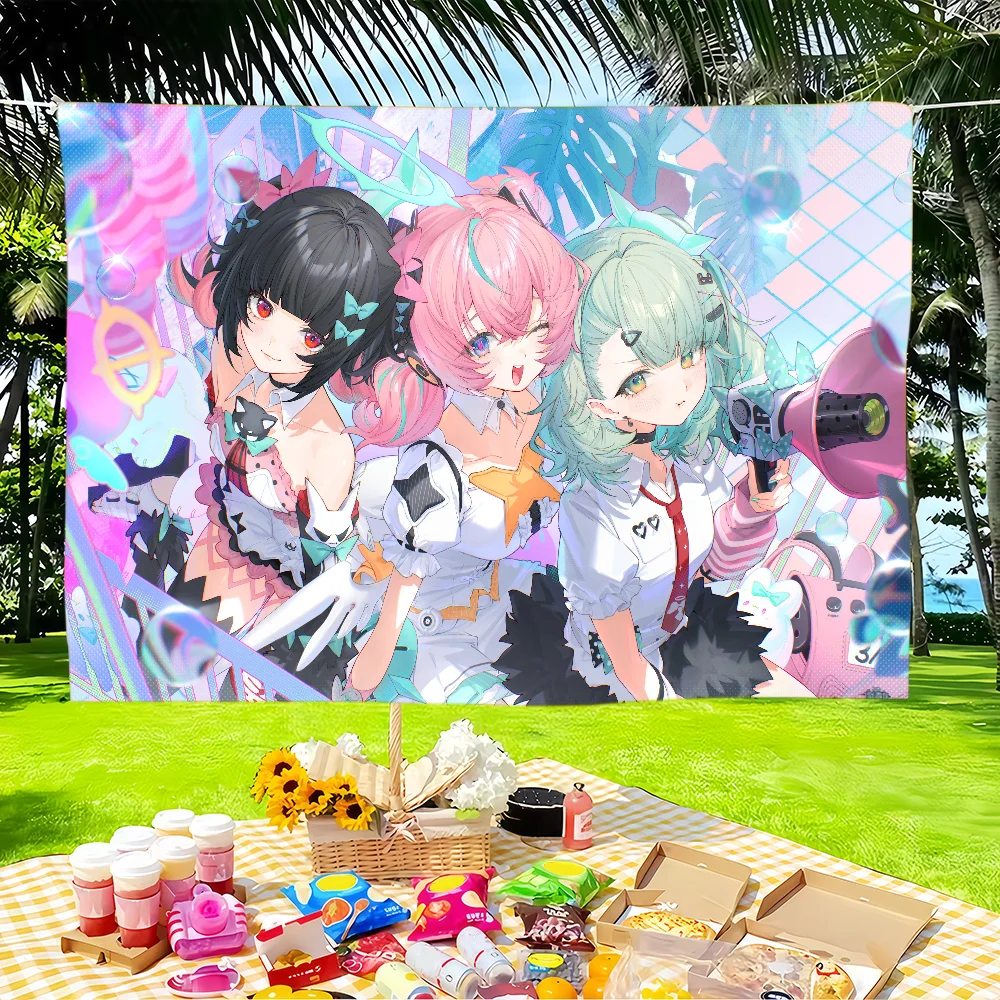 Angels of Delusion Game ZZZ Cute Flag For Garden Party Living Room Home Balcony Wall Decor Banner Bedroom Outdoor Tapestry