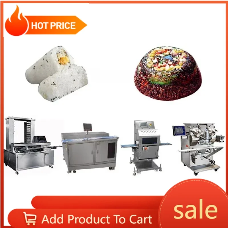 Multifunctional Rice Ball Making Line Onigiri Tangyuan Zongzi Forming Machine Sweet Rice Snack Equipment