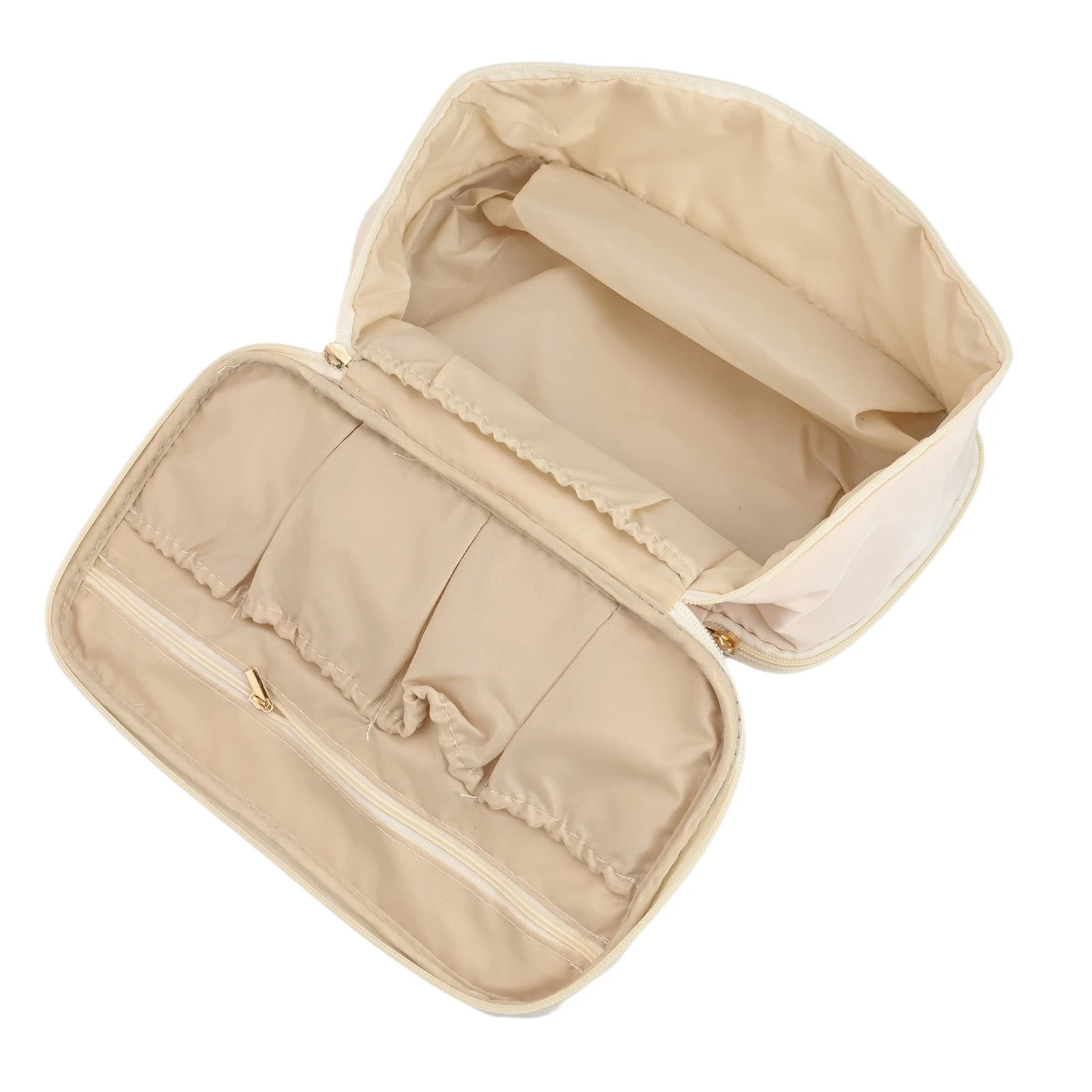 Pink White Travel Underwear Storage Bag Large Capacity Polyester Pouch For Socks Accessories Luggage Organization Tool