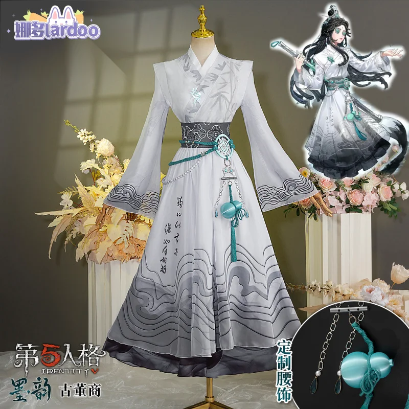 

Identity V Qi Shiyi Antiquarian Hot Cosplay Costume Chinese Style Photo-Ready with Cloak for Women Traditional Festival Outfit