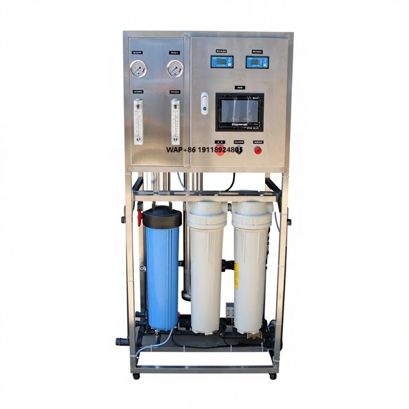 500L/H RO Reverse Osmosis Water Purification Equipment Commercial High Efficiency Auto Control Drinking Purified Water 1 Year