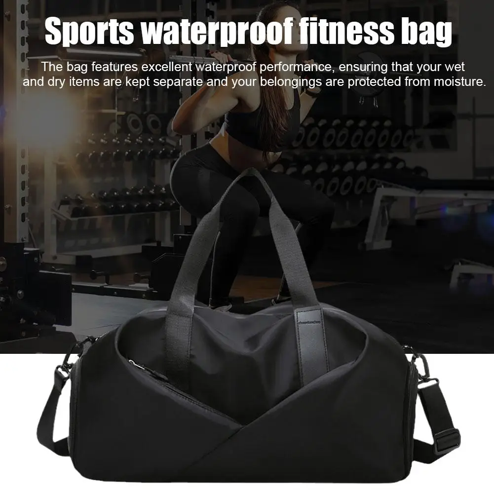 Waterproof Gym Training Bag Women Fitness Handbag Outdoor Duffle Swim Lady Bags 2024 Bag Yoga Travel Ultralight Bags Sports D7Z6