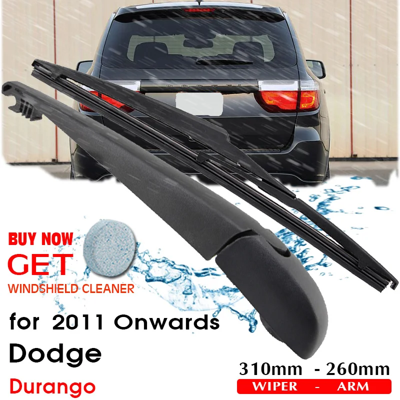 BROSHOO Car Rear Wiper Blades Back Windscreen Wiper Arm For Dodge Durango Hatchback (2011-) 310mm,Windshield Auto Accessories