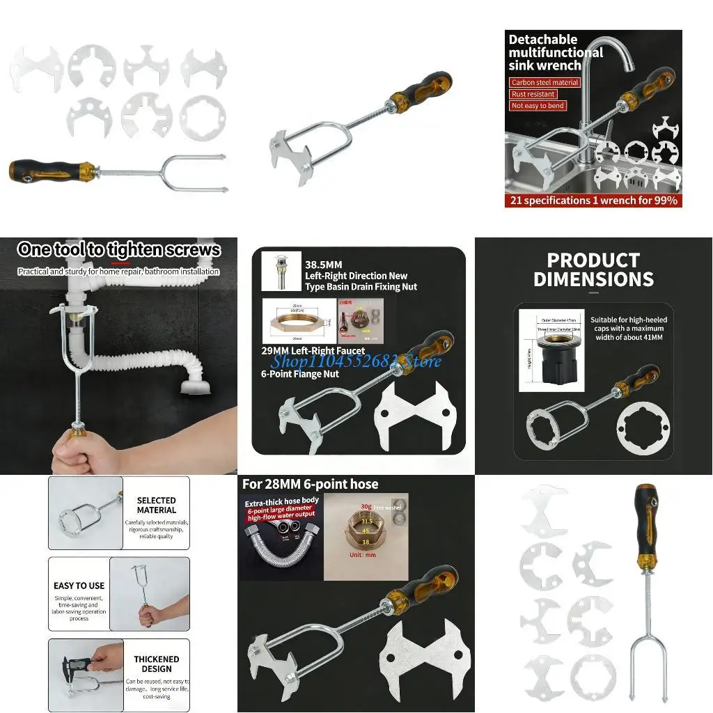 

Y6GD Heavy Duty Faucet Plumbing Pipe Wrench for Efficient Removal of Stubborn in Plumbing Fixtures