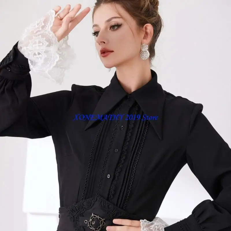 f42f-エレガントなレーストリム手首袖口装飾袖ウェディングドレス手首の装飾