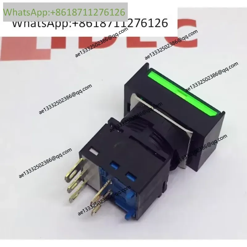 Genuine IDEC Izumi LB-T50 LB-T10 Self-Reset Button Switch for 5 Feet Rectangular Push Button with Light 24V Green Red