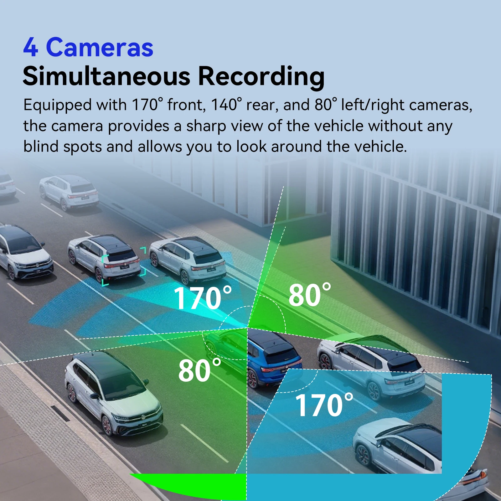 ADINKAM 11 İnç IPS 4 Kanallı 4 - Panoramic Dash Cam 360 incelemesi ve fiyatı