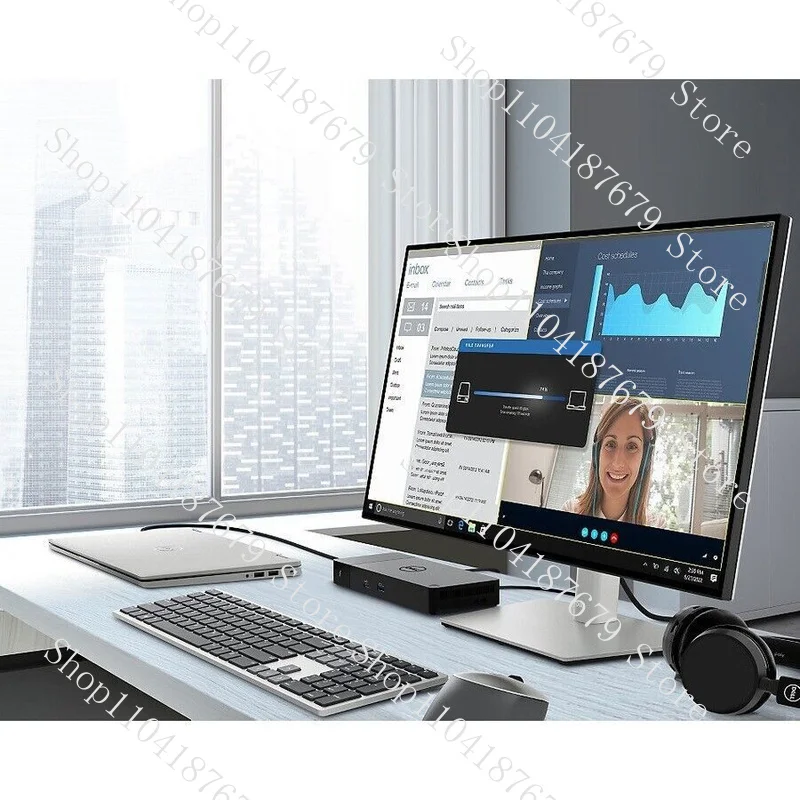 95%New FOR Dell Thunderbolt 4 Dock WD22TB4 + 180W AC Adapter