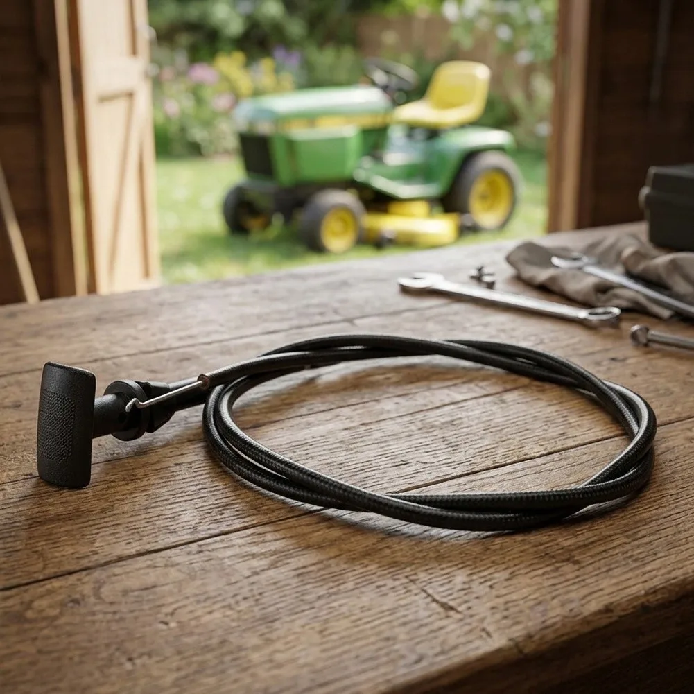 Black Plastic Choke Cable 125090001/2 For Mountfield for castel Garden for Ride On Lawnmower Engine Control Replacement Part
