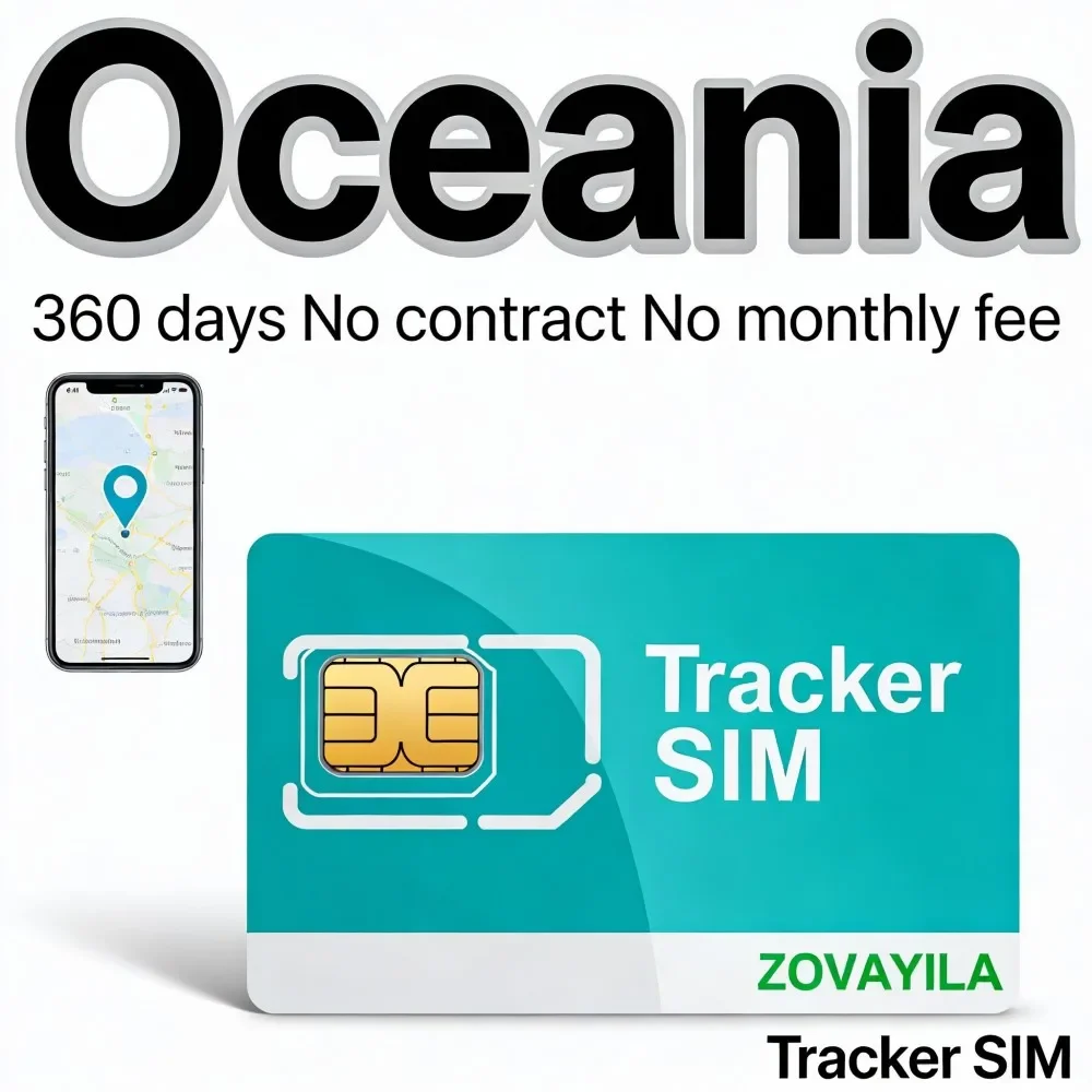 

2G/3G/4Gsim-карта для GPS-трекера для Oceania No Contract 360 МБ/360 дней 4G, совместимая с IoT для C08 ST-902L S20 и т. д.