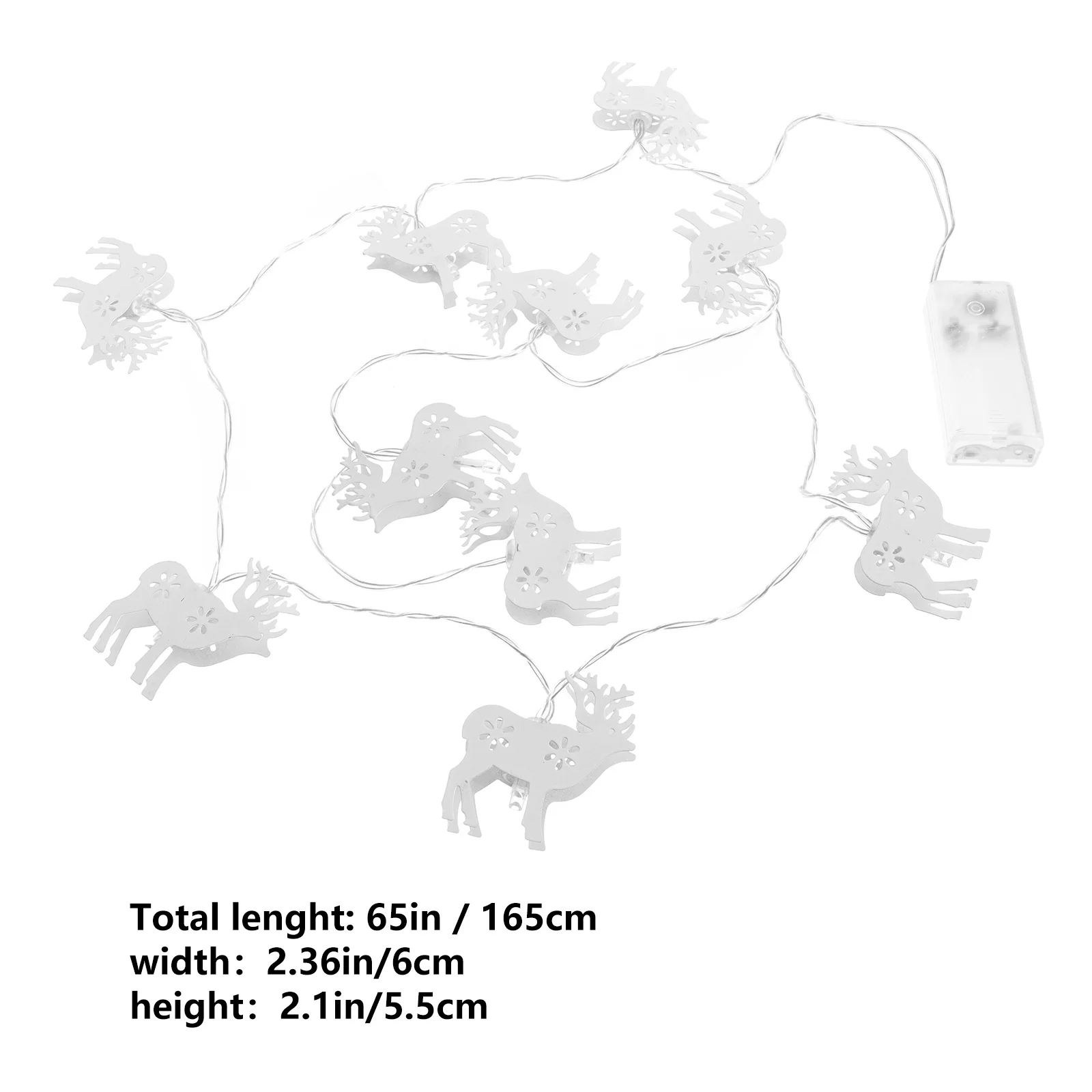 1 قطعة إِلْكَة عيد الميلاد LED سلسلة ضوء ديكور عيد الميلاد الأيائل ضوء مهرجان مصباح المشهد جو دافئ عيد الميلاد نمط مصباح