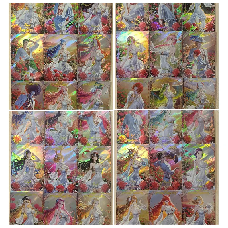 Japanese Anime ONE PIECE UR SSR SR DR Card Sets Characters Boa Hancock Shirahoshi Nico Robin Kalifa Yamato Collectible Cards