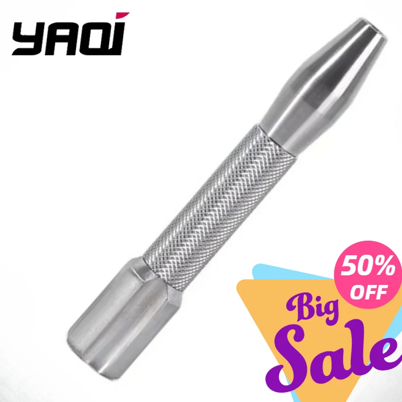 

Yaqi Razzo Rocket из нержавеющей стали, мужская безопасная ручка для бритвы для рождественского подарка