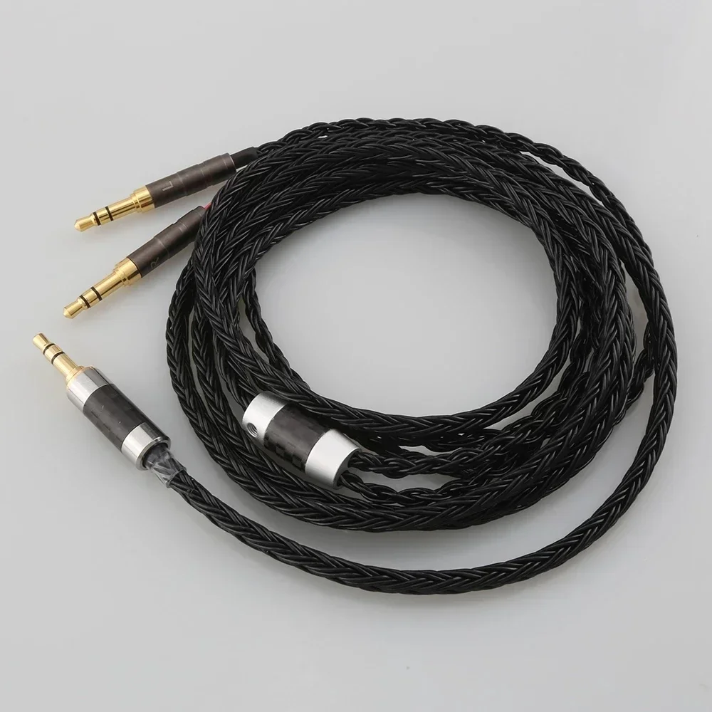 Audiocrast kabel Upgrade Audio pengganti 16 core untuk Denon AH-D600 D7100 Hifiman Sundara Ananda HE1000se HE6se he400