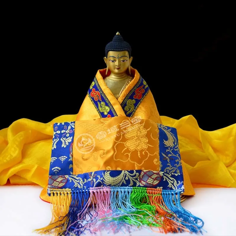 Wholesale Buddhist supply # holiest buddha Cape cassock Robe clothes hat of Tibet Nepal Shrine FOR 12
