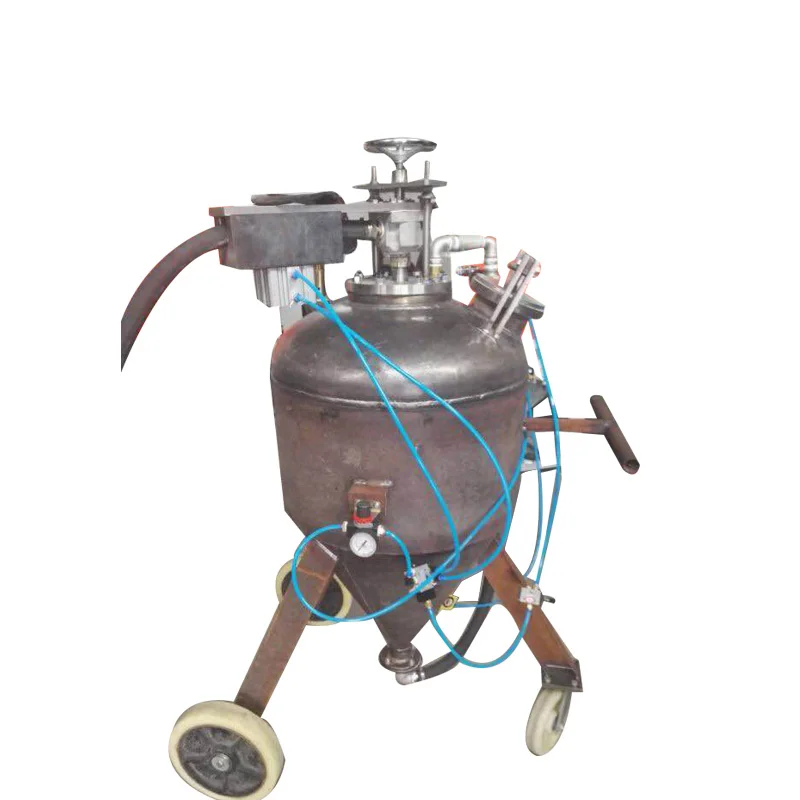 【Hot】Mobile Sandblasting Machine Water Sandblasting  on Stone
