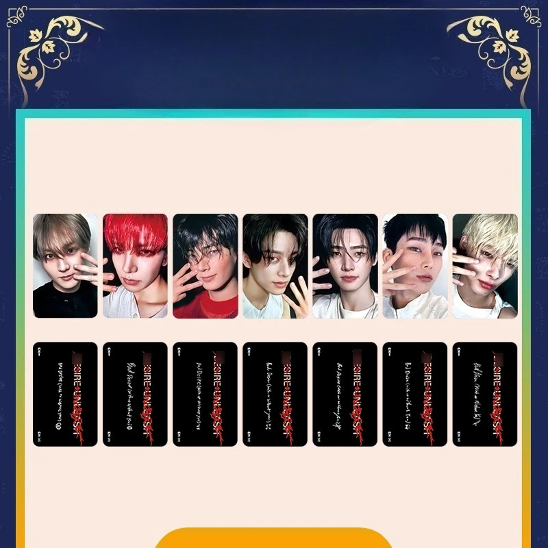 

Kpop Album DESIRE UNLEASH Personal Collection LOMO Card JUNGWON JAY JAKE SUNGHOON HEESEUNG SUNOO NI-KI Classic Cards