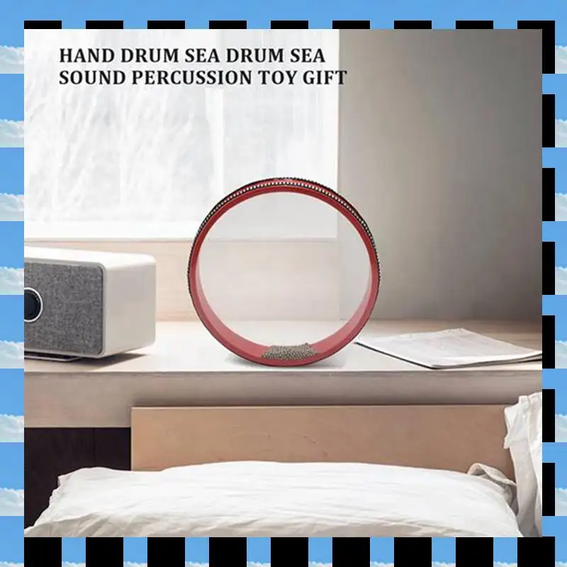 

ABME 10 Inch Children's Percussion Tambourine Sea Sound Music Instrument Toys Child Early Learning Music