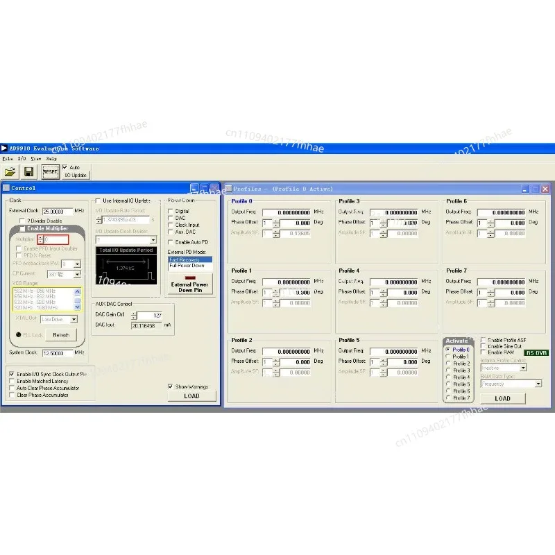 AD9910 Module 1G DDS Module, Support Official Software, Arbitrary Signal Generator V3