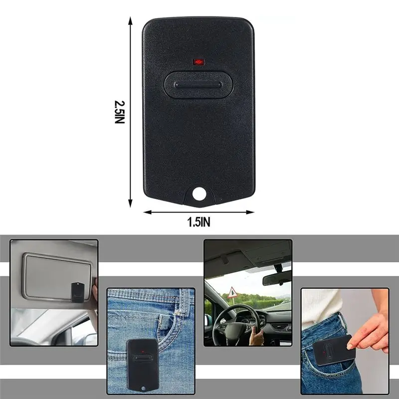 ABZZ-4 PCS RB741 Gate Opener Remote Plastic Garage Door Entry Transmitter For GTO Mighty FM135 Transmitter Single Button Gate Cl