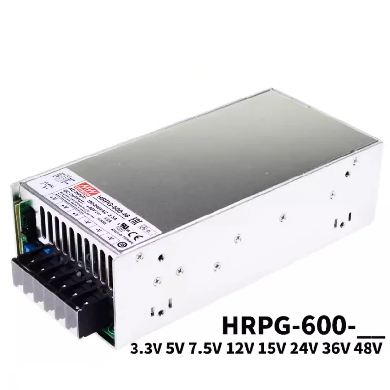 

MEAN WELL 600W Одноканальный блок питания с функцией PFC HRPG-600-7.5 HRPG-600-24 HRPG-600-36 HRPG-600-48 MEANWELL HRPG 600 600W