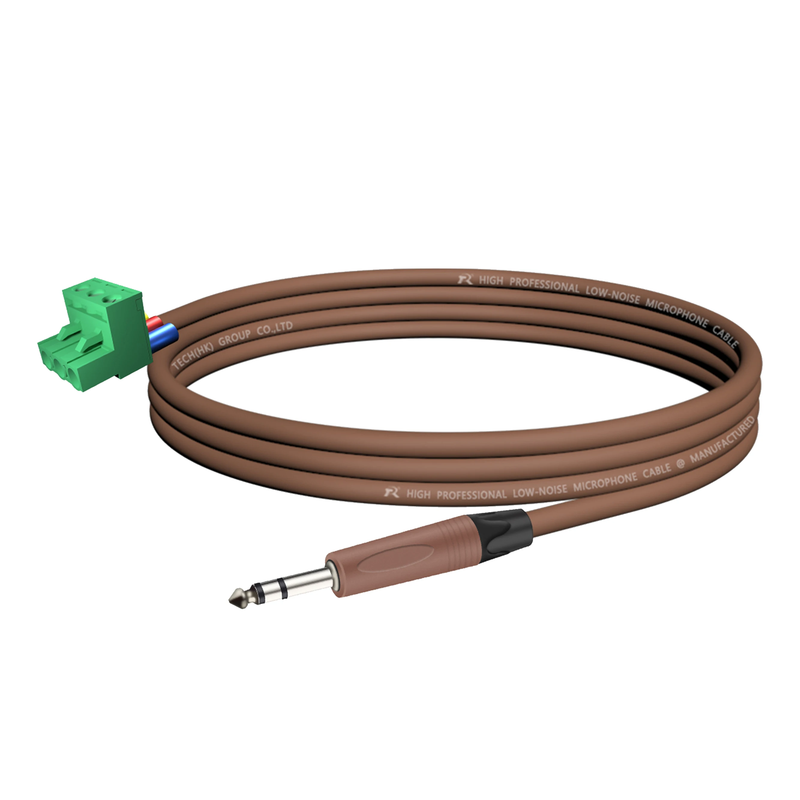 Präzise 6,35-mm-TRS-Verbindung, reibungslose Übertragung, robuste Anschlussanpassung und langlebige Verarbeitung für professionelle Audiointegration. – Detail 13