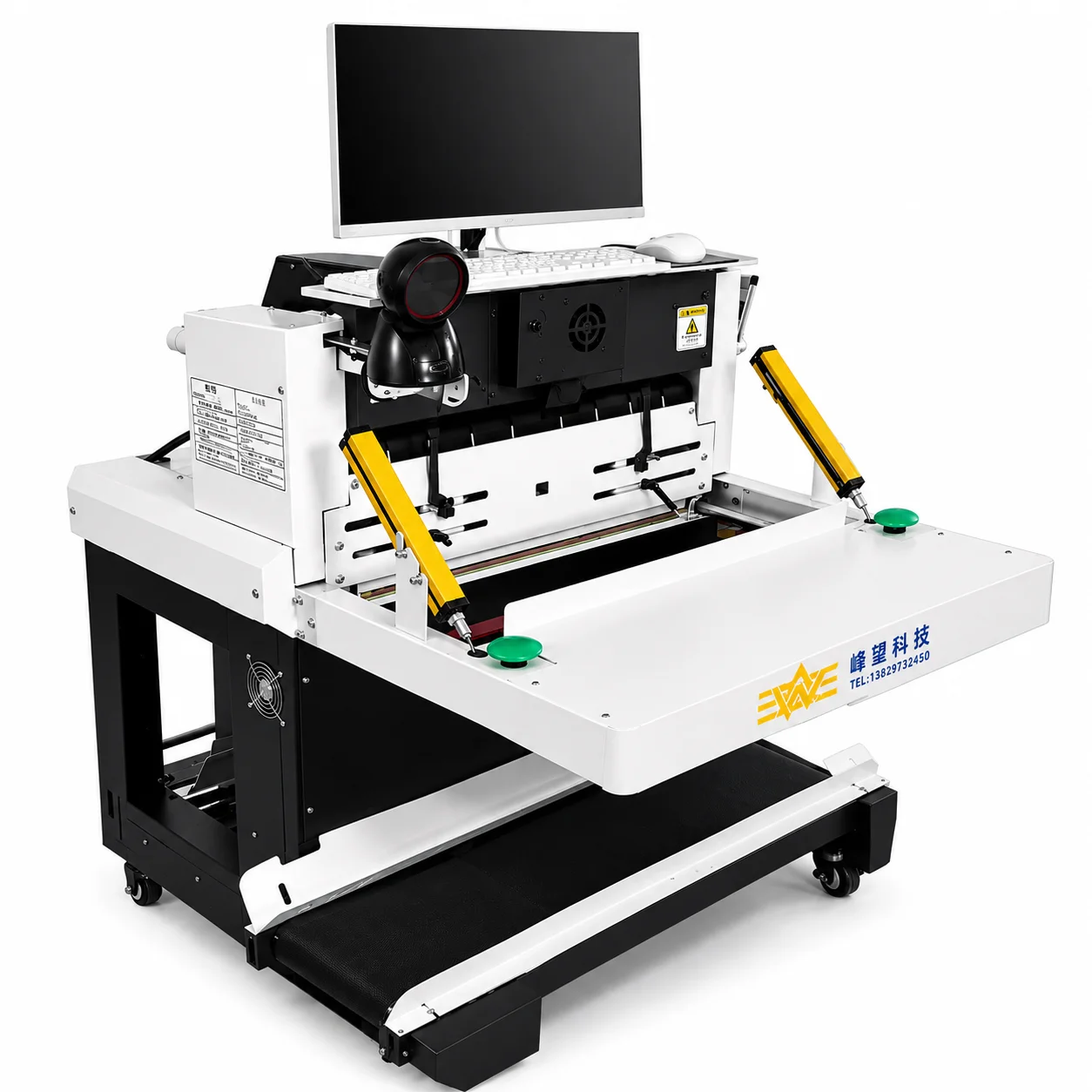 Automatic Mailer Bag Packing Machine | Pre-opened Bagging, Sealing & Labeling for Express Parcel