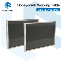 FONLAND Honeycomb Working Table 350*550mm Customizable Size Board Platform Laser Part for CO2 Laser Engraver Cutting Machine