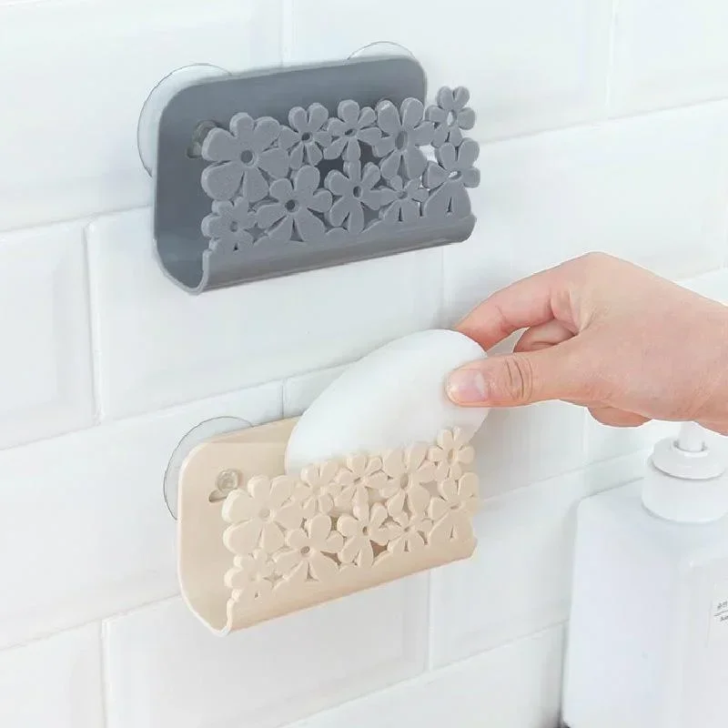 Dish Cloths Rack Suction Sponge Holder Clip Rag Storage Lid Rack Kitchen Tool Send Two Transparent Suction Cups Bathroom Gadget